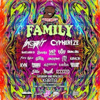 a poster for the family festival