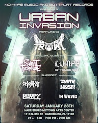 a poster for urban invasion