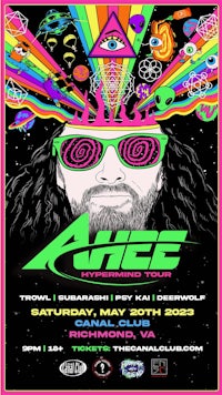 a poster for the aeee tv tour